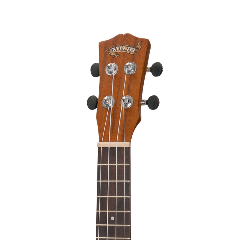 -Mojo 'MA70 Series' All Mangowood Electric Soprano Ukulele (Natural Satin)-Living Music