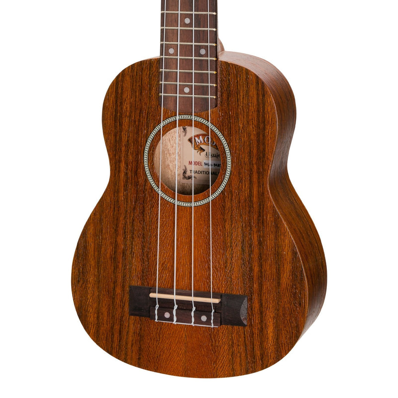 -Mojo 'MA70 Series' All Mangowood Soprano Ukulele (Natural Satin)-Living Music