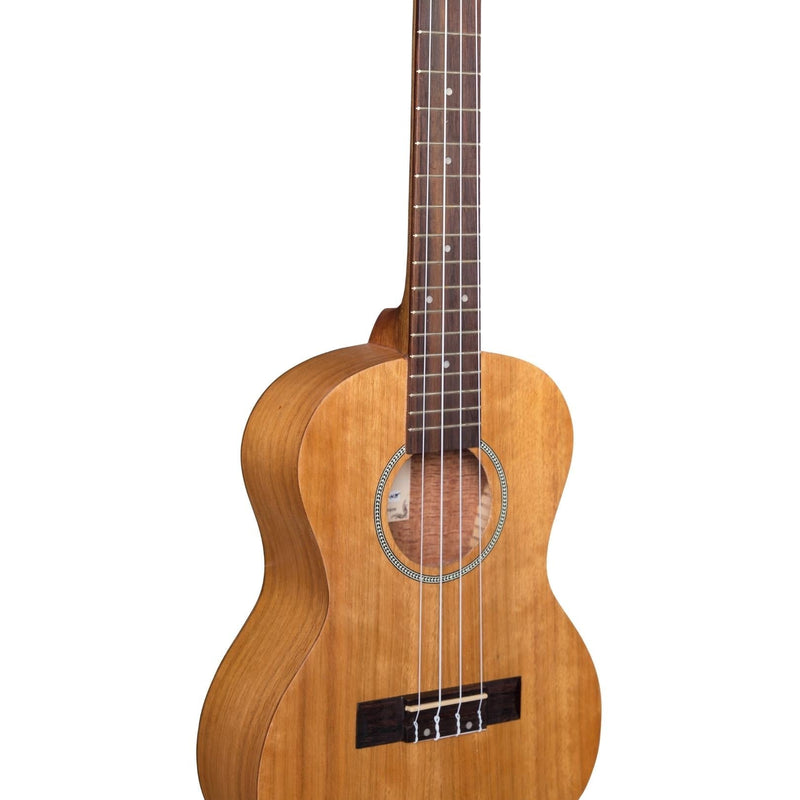 -Mojo 'MA70 Series' All Mangowood Tenor Ukulele with Pickup (Natural Satin)-Living Music
