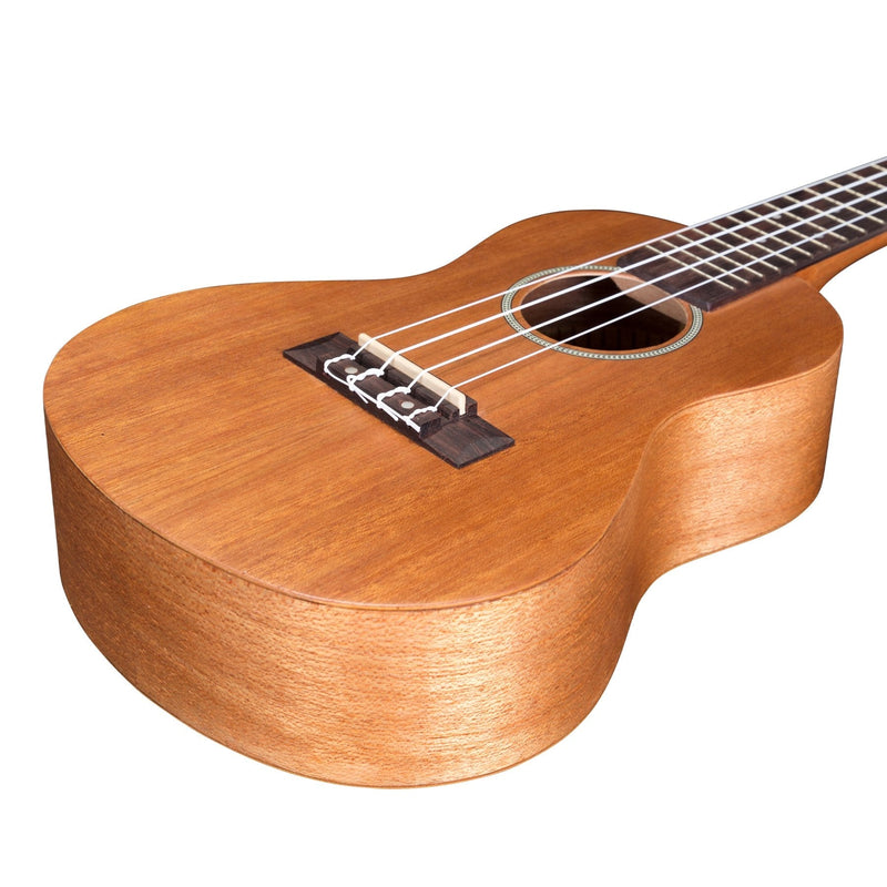-Mojo 'ME10 Series' All Meranti Concert Ukulele (Natural Satin)-Living Music