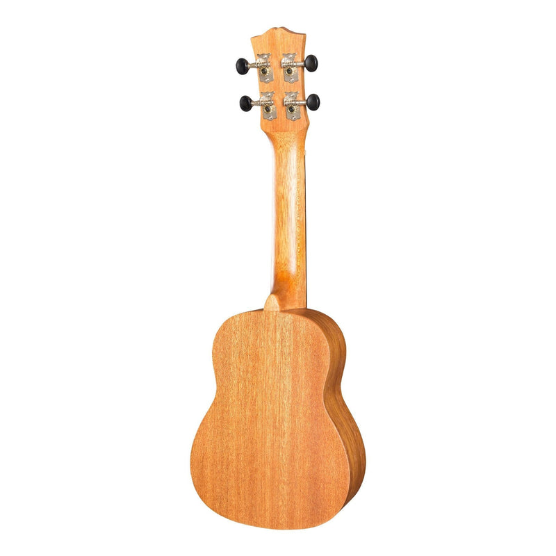 -Mojo 'ME10 Series' All Meranti Electric Soprano Ukulele (Natural Satin)-Living Music