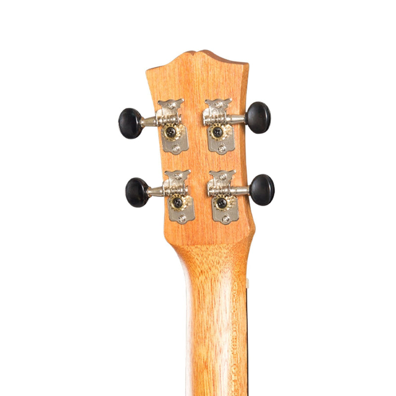 MSU-ME10P-NST-Mojo 'ME10 Series' All Meranti Electric Soprano Ukulele (Natural Satin)-Living Music