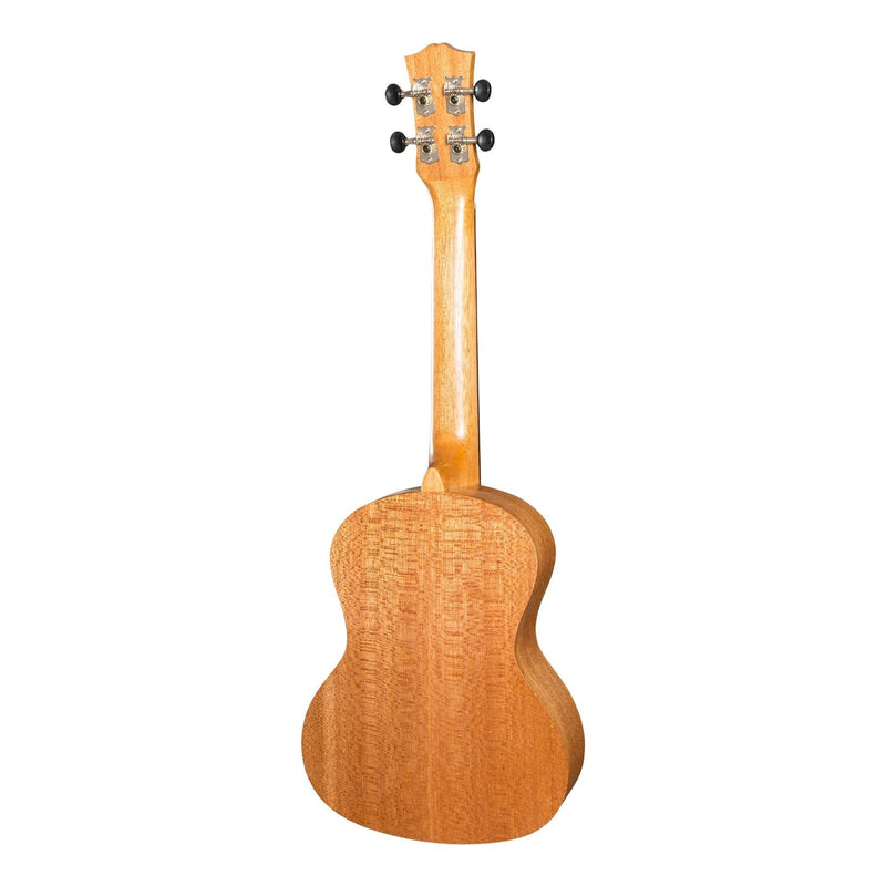 MTU-ME10P-NST-Mojo 'ME10 Series' All Meranti Electric Tenor Ukulele (Natural Satin)-Living Music