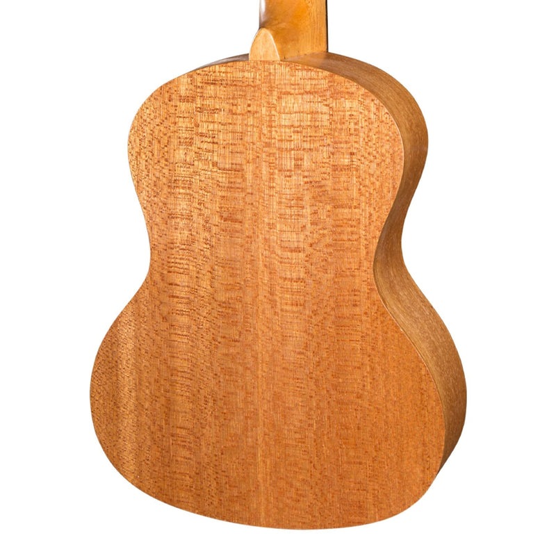 MTU-ME10P-NST-Mojo 'ME10 Series' All Meranti Electric Tenor Ukulele (Natural Satin)-Living Music