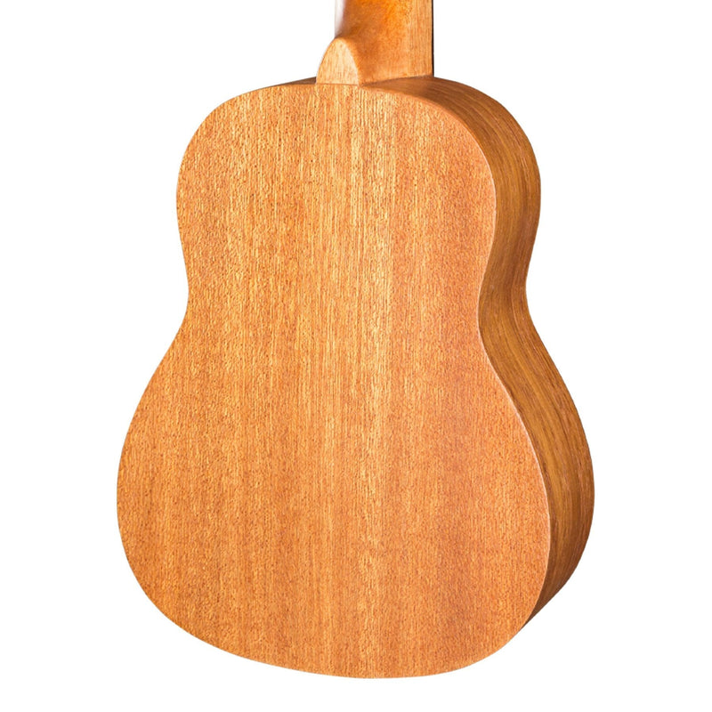 -Mojo 'ME10 Series' All Meranti Soprano Ukulele (Natural Satin)-Living Music