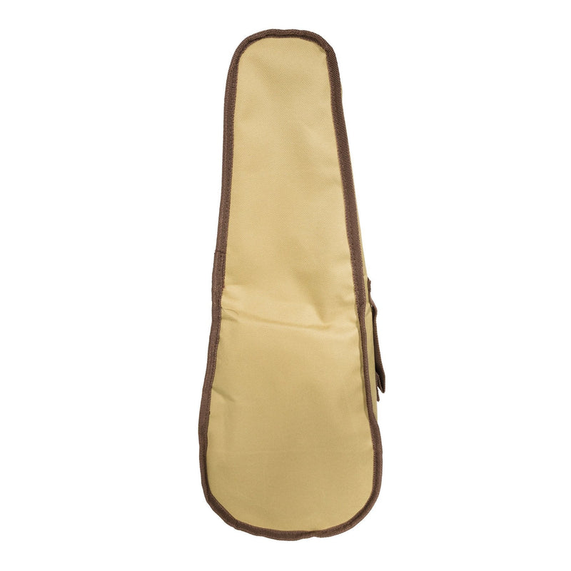 -Mojo Padded Soprano Ukulele Gig Bag (Tan)-Living Music