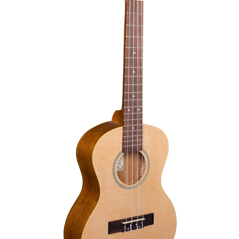 -Mojo 'SA30 Series' Spruce Top and Acacia Back & Sides Tenor Ukulele (Natural Satin)-Living Music