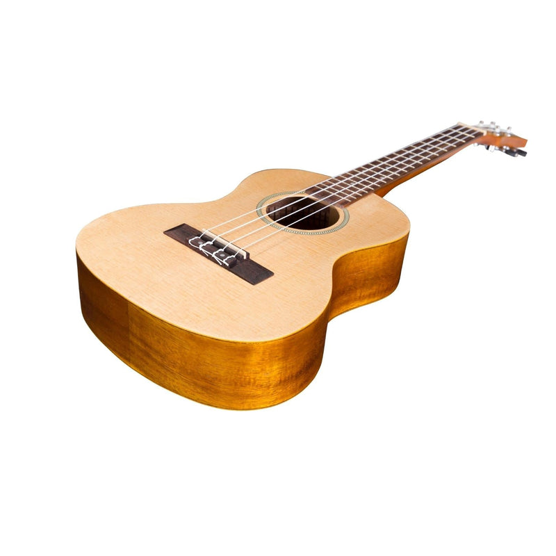 -Mojo 'SA30 Series' Spruce Top and Acacia Back & Sides Tenor Ukulele (Natural Satin)-Living Music