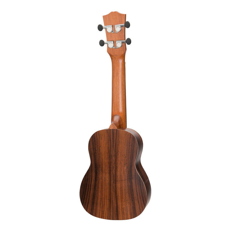 -Mojo 'SZ40 Series' Spruce Top and Rosewood Back & Sides Electric Soprano Ukulele (Natural Satin)-Living Music