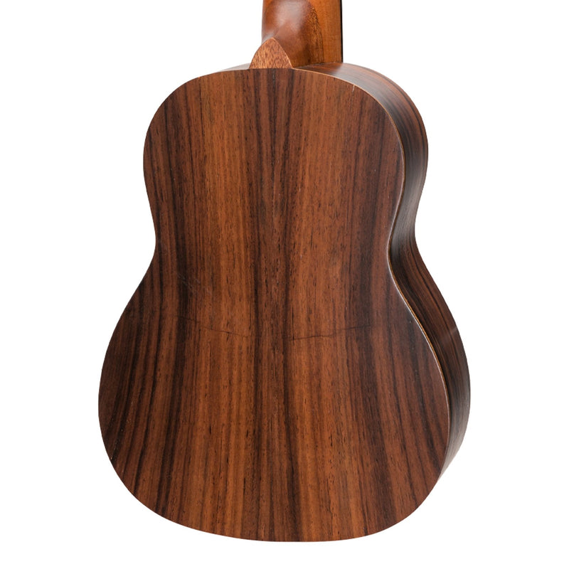 -Mojo 'SZ40 Series' Spruce Top and Rosewood Back & Sides Electric Soprano Ukulele (Natural Satin)-Living Music