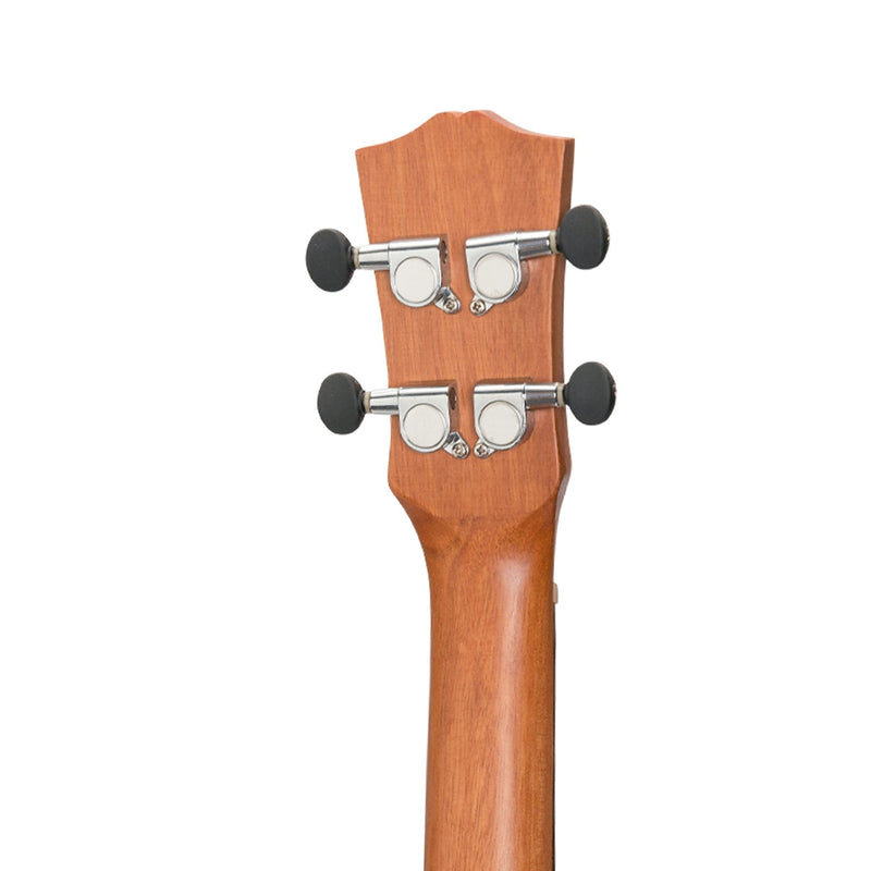 -Mojo 'SZ40 Series' Spruce Top and Rosewood Back & Sides Electric Soprano Ukulele (Natural Satin)-Living Music