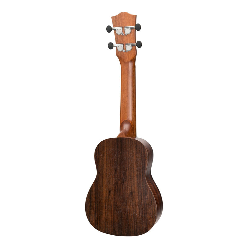 -Mojo 'SZ40 Series' Spruce Top and Rosewood Back & Sides Soprano Ukulele (Natural Satin)-Living Music