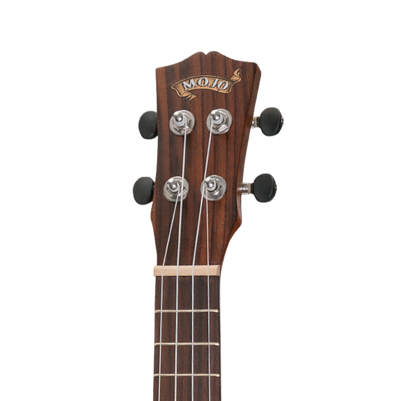 MSU-SZ40-NST-Mojo 'SZ40 Series' Spruce Top and Rosewood Back & Sides Soprano Ukulele (Natural Satin)-Living Music