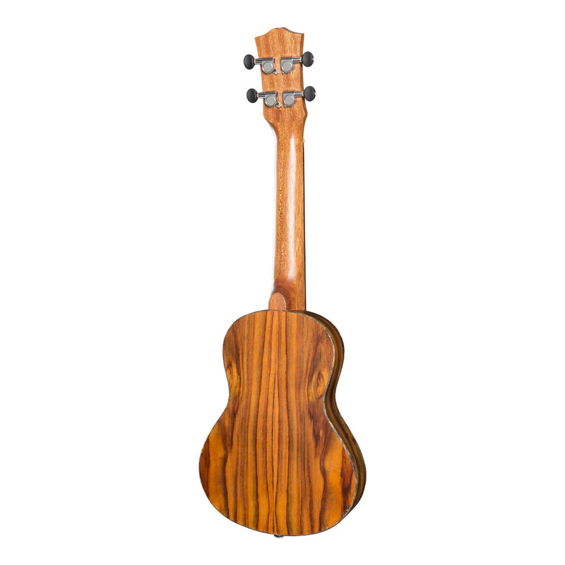 MCU-T5P-NST-Mojo 'T5 Series' All Rosewood Thinline Electric Concert Ukulele (Natural Satin)-Living Music