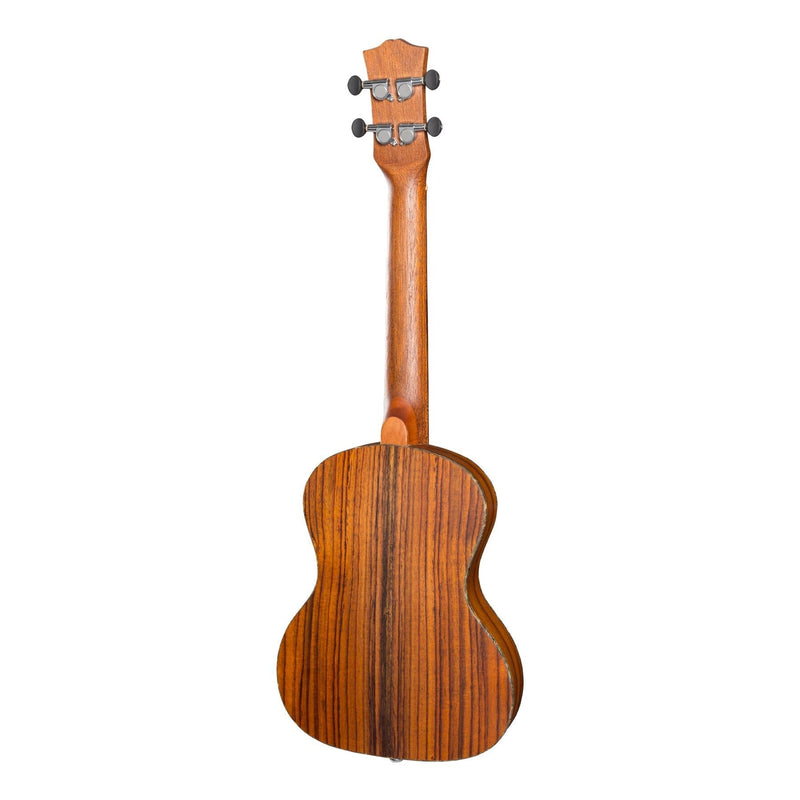 MTU-T5P-NST-Mojo 'T5 Series' All Rosewood Thinline Electric Tenor Ukulele (Natural Satin)-Living Music