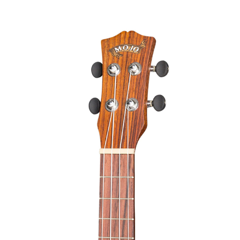 MTU-T5P-NST-Mojo 'T5 Series' All Rosewood Thinline Electric Tenor Ukulele (Natural Satin)-Living Music