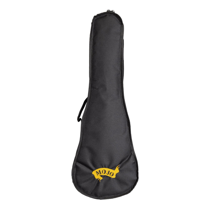 -Mojo 'Traditional Series' Quilted Maple Concert Ukulele with Gig Bag (Red)-Living Music