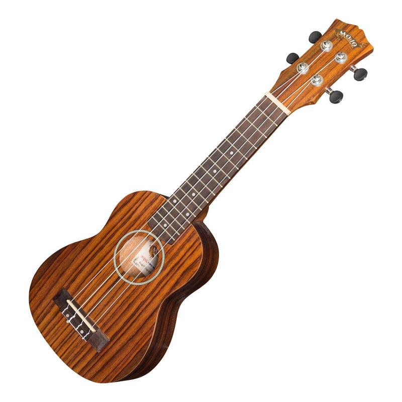 -Mojo 'Z40 Series' All Rosewood Electric Soprano Ukulele (Natural Satin)-Living Music