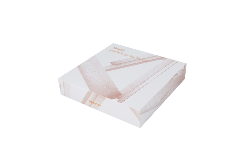 -Monday Simply Aesthetic Guitar Hanger (Fluid White)-Living Music