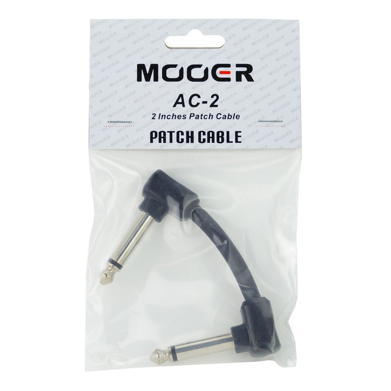 MEP-AC2-Mooer 2" Moulded Patch Cable-Living Music