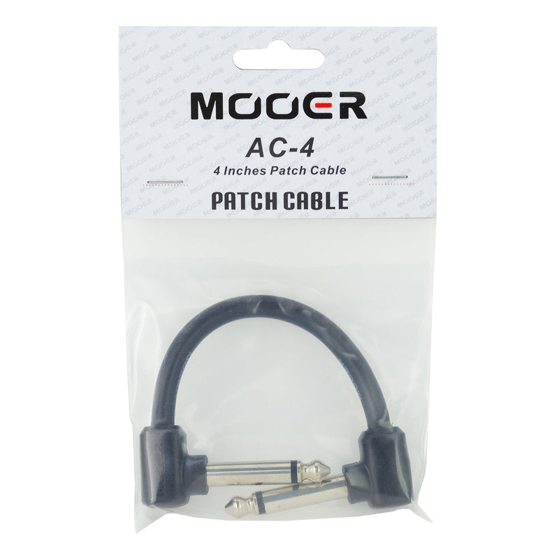 MEP-AC4-Mooer 4" Moulded Patch Cable-Living Music