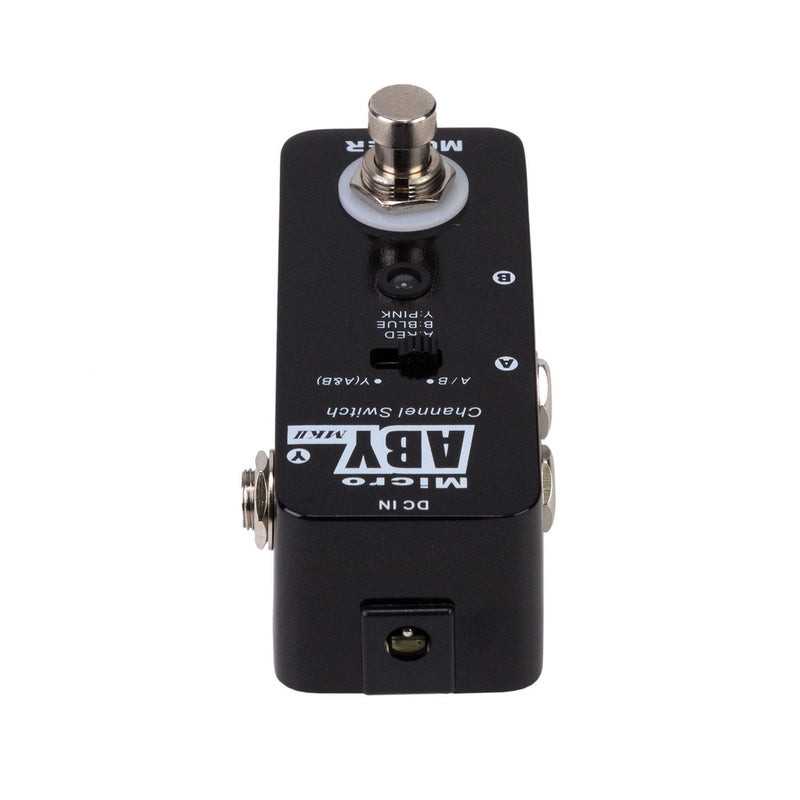 -Mooer ABY Channel Switching Micro Guitar Effects Pedal-Living Music