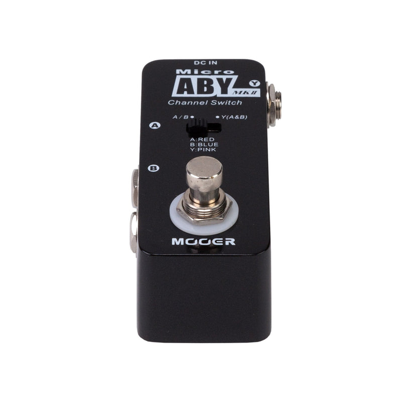 -Mooer ABY Channel Switching Micro Guitar Effects Pedal-Living Music