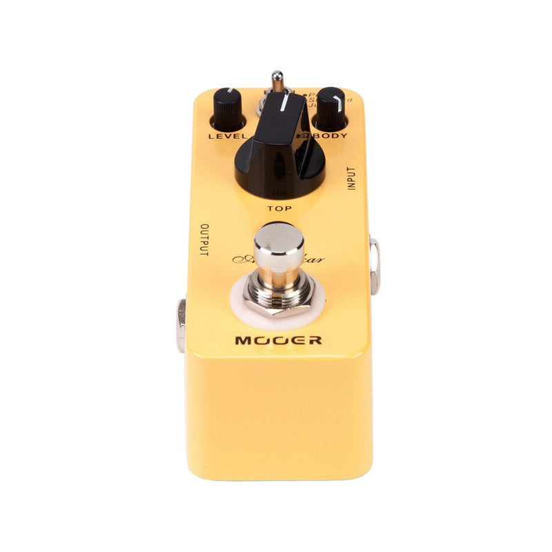 -Mooer 'Acoustikar' Acoustic Guitar Simulator Micro Guitar Effects Pedal-Living Music