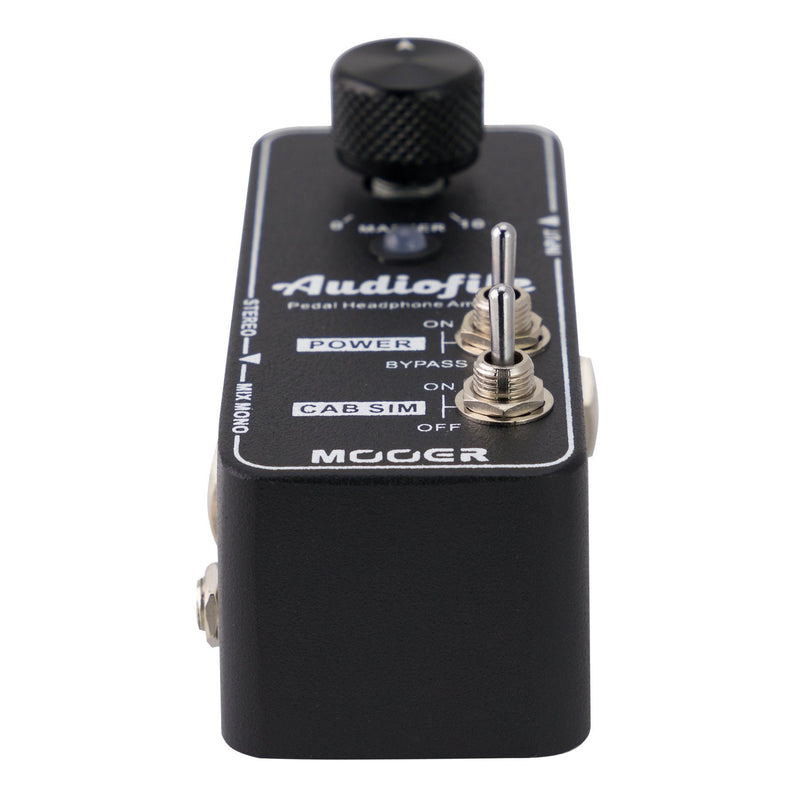 MEP-AF-Mooer 'Audiofile' Micro Headphone Amplifier Pedal-Living Music