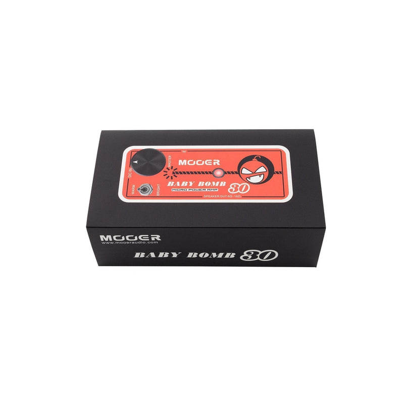 -Mooer 'Baby Bomb 30' Digital 30w Micro Power Amp-Living Music