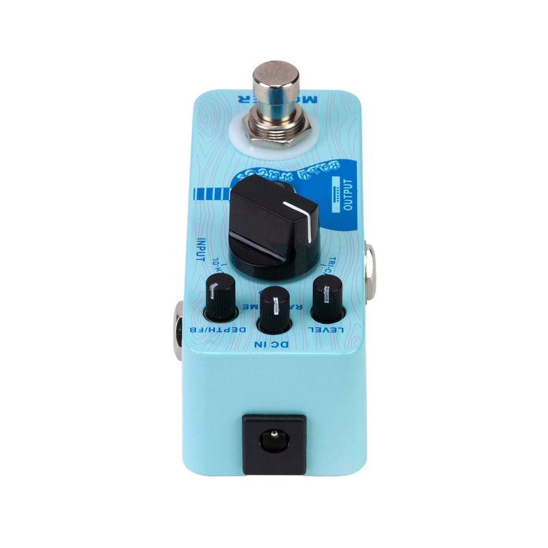 MEP-BW-Mooer 'Baby Water' Acoustic Chorus & Delay Micro Guitar Effects Pedal-Living Music