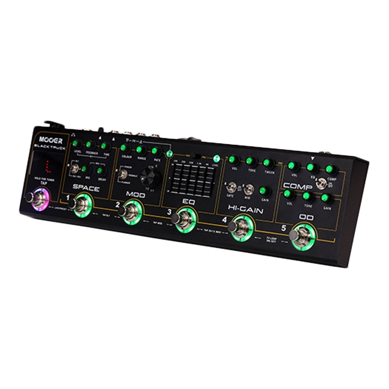-Mooer 'Black Truck' Guitar Multi-Effects Pedal-Living Music