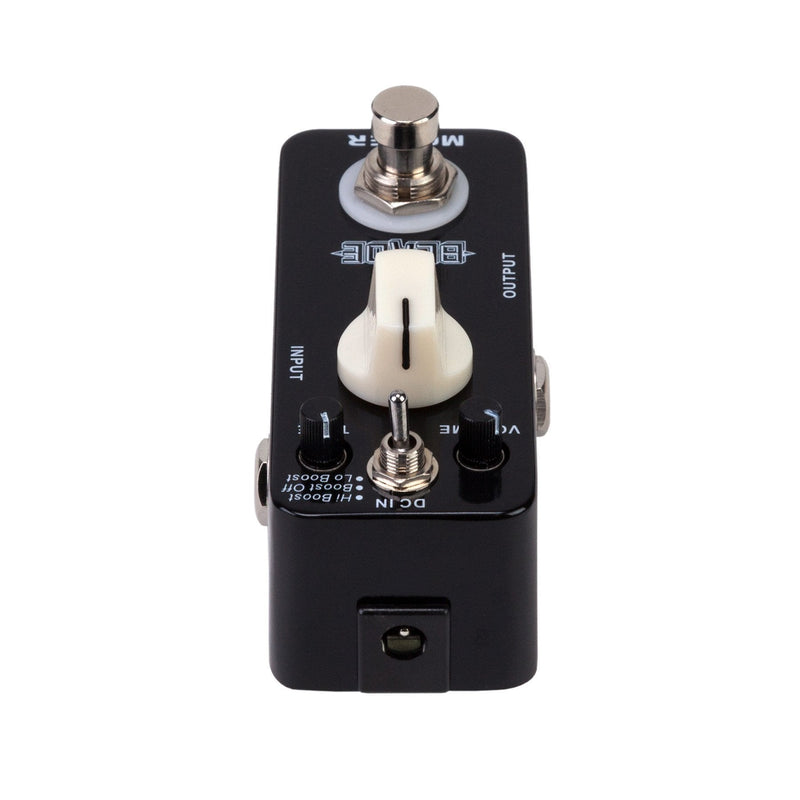 -Mooer 'Blade' Metal Distortion Micro Guitar Effects Pedal-Living Music