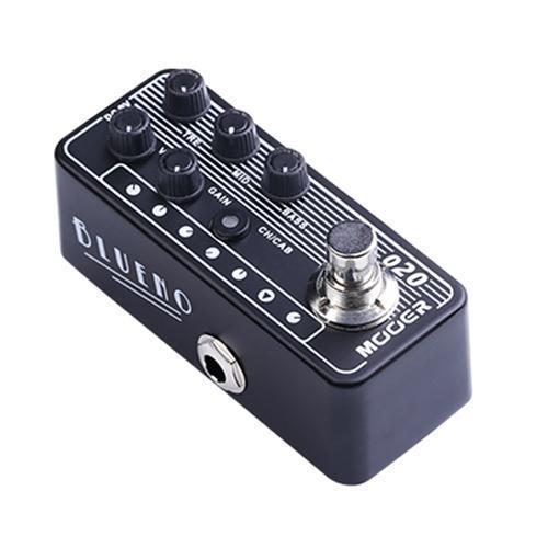 -Mooer 'Blueno 020' Digital Micro Preamp Guitar Effects Pedal-Living Music