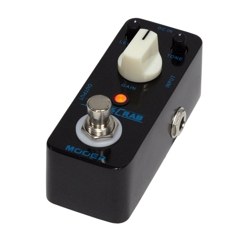MEP-BC-Mooer 'Blues Crab' Classic Blues Overdrive Micro Guitar Effects Pedal-Living Music