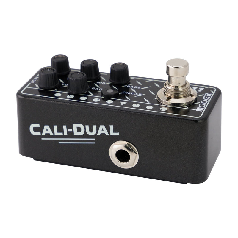 -Mooer 'Cali-Dual 011' Digital Micro Preamp Guitar Effects Pedal-Living Music