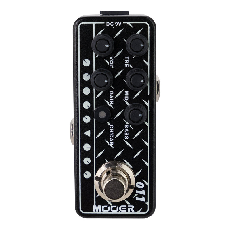 MEP-PA11-Mooer 'Cali-Dual 011' Digital Micro Preamp Guitar Effects Pedal-Living Music