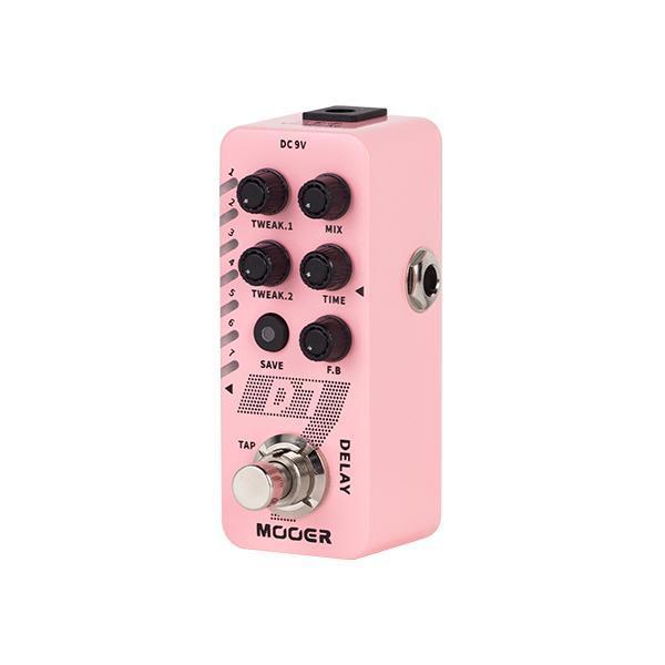 -Mooer 'D7' Digital Delay Micro Guitar Effects Pedal-Living Music