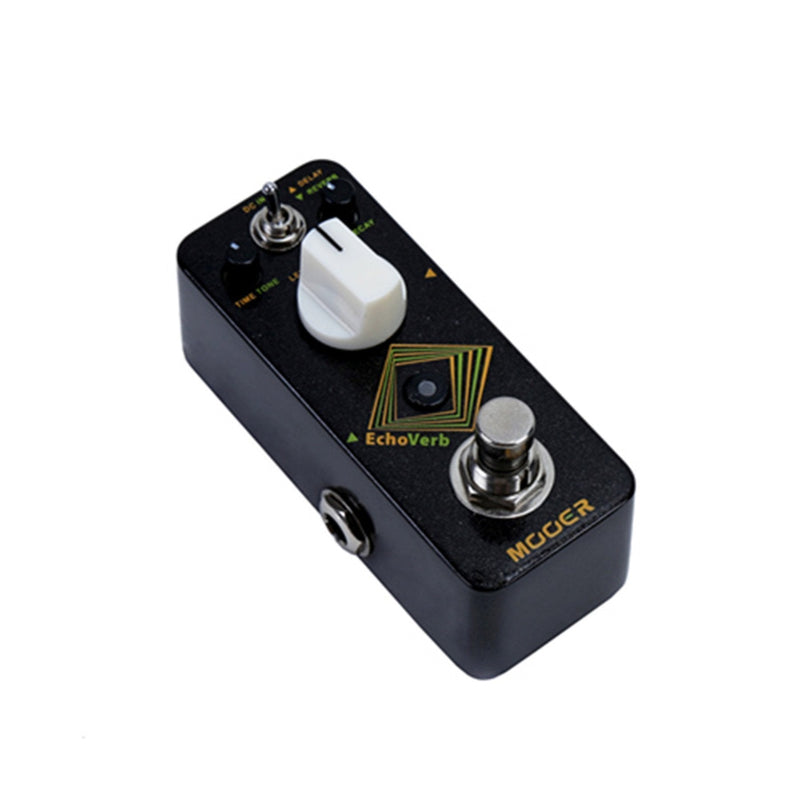Micro Reverb Pedal Mooer 'Echoverb' Digital Delay & Reverb Micro Guitar Effects Pedal ...