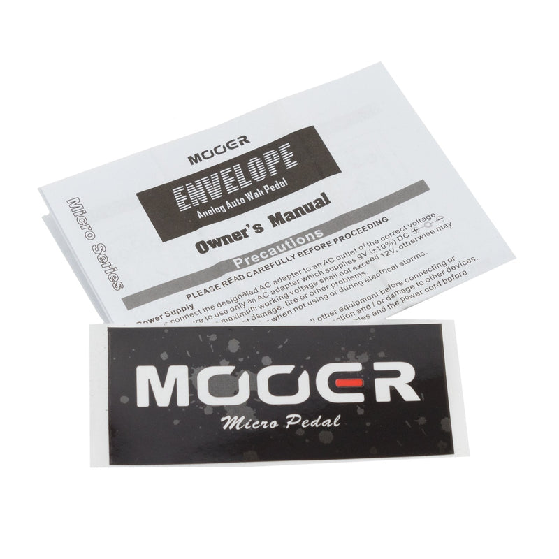 -Mooer 'Envelope' Dynamic Auto Wah Guitar Effects Pedal-Living Music