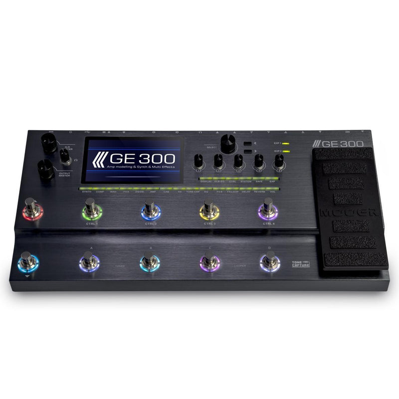 -Mooer GE-300 Amp Modelling Synth Multi-Effects Processor-Living Music
