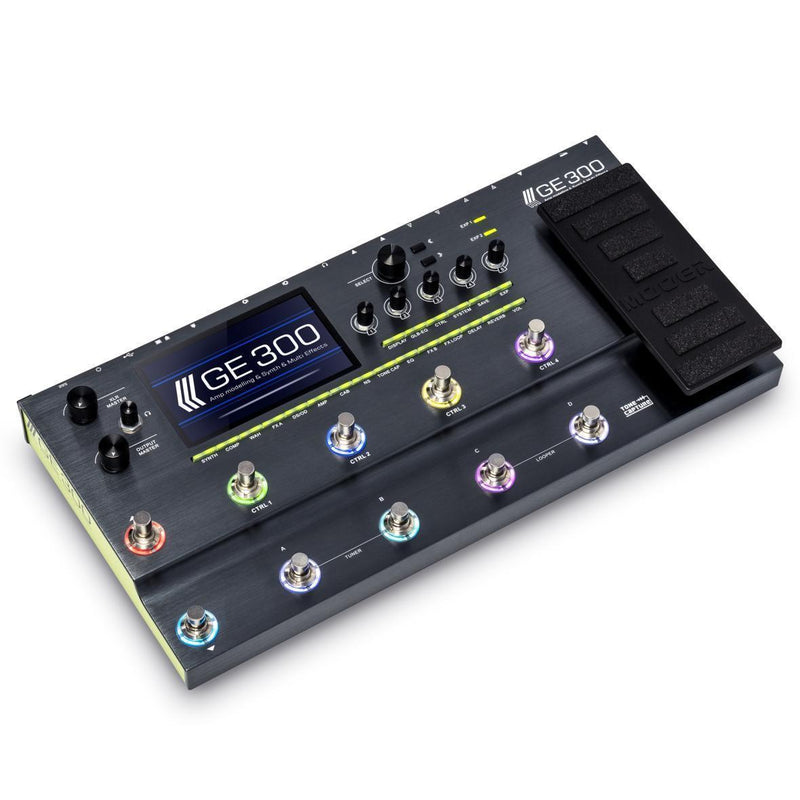 MEP-GE300-Mooer GE-300 Amp Modelling Synth Multi-Effects Processor-Living Music