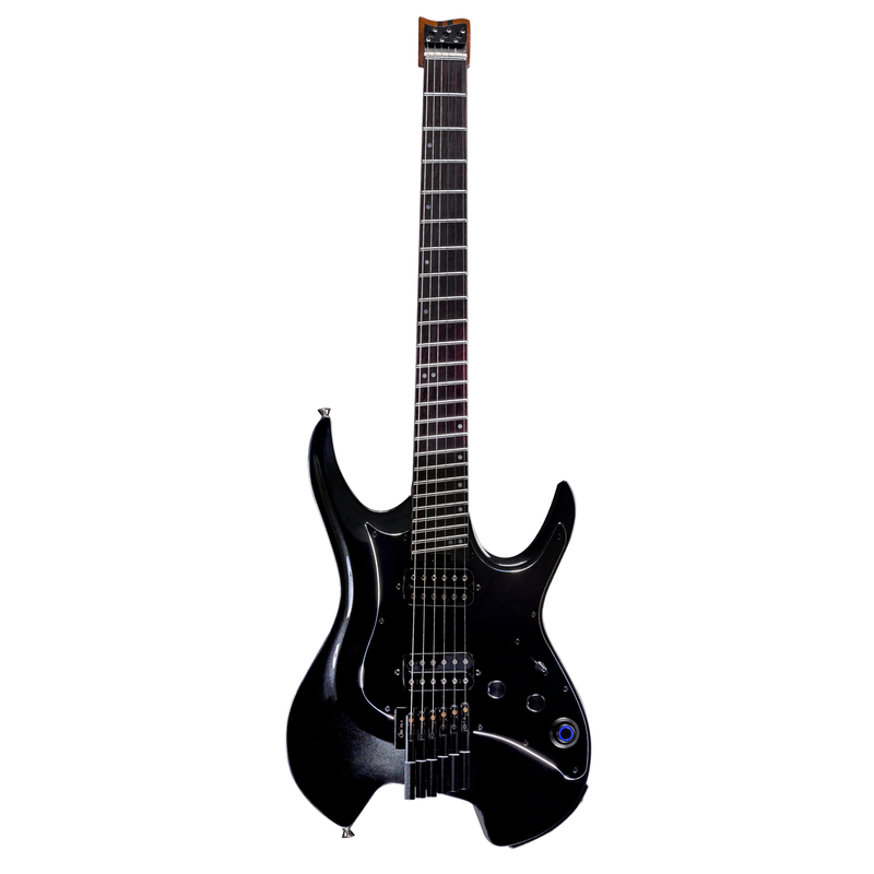GTRS-W800-PBLK-Mooer GTRS W800 'Wing' Intelligent Guitar (Pearl Black)-Living Music