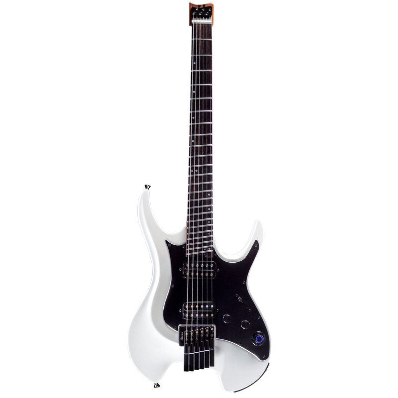 GTRS-W800-PWHT-Mooer GTRS W800 'Wing' Intelligent Guitar (Pearl White)-Living Music