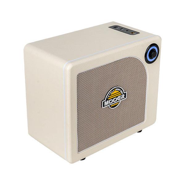-Mooer 'Hornet' 15 Watt Modelling Combo Amplifier (White)-Living Music