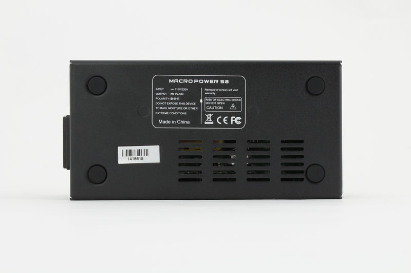 -Mooer 'Macro Power' 8-Port Effects Pedal Power Supply-Living Music