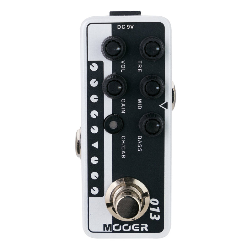 MEP-PA13-Mooer 'Matchbox 013' Digital Micro Preamp Guitar Effects Pedal-Living Music