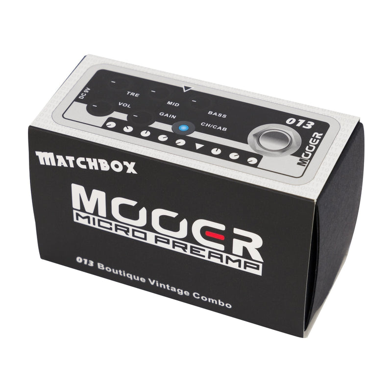 MEP-PA13-Mooer 'Matchbox 013' Digital Micro Preamp Guitar Effects Pedal-Living Music