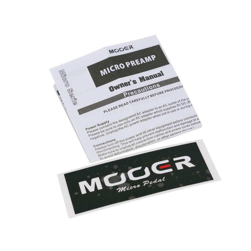 -Mooer 'Matchbox 013' Digital Micro Preamp Guitar Effects Pedal-Living Music