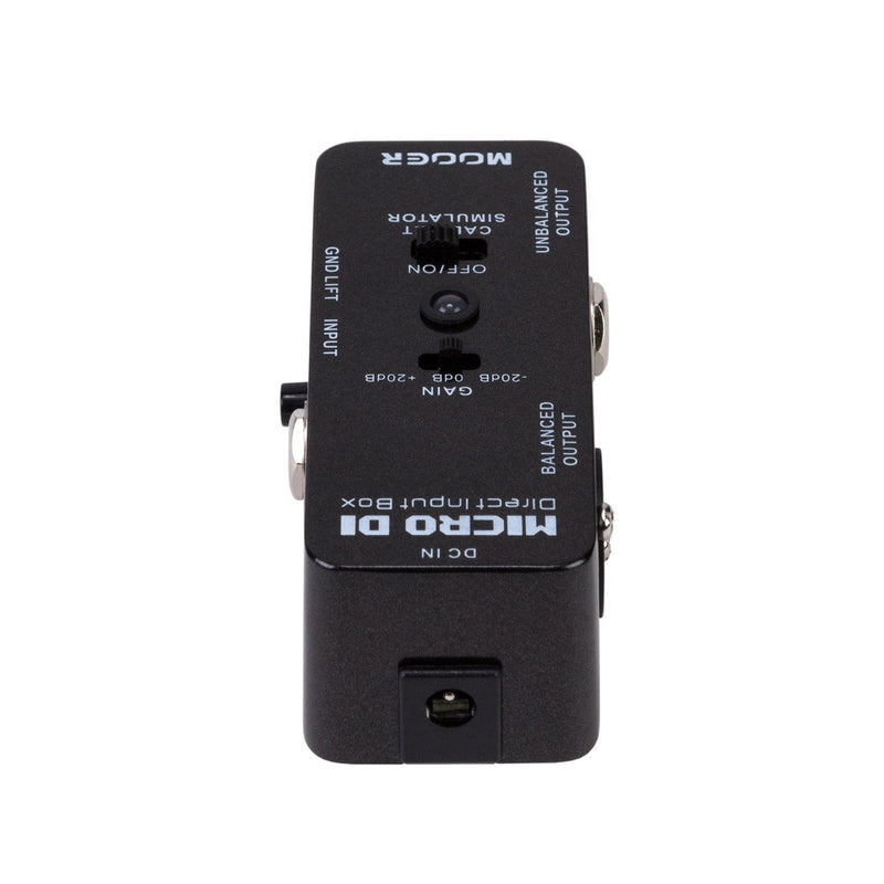 MEP-DI-Mooer 'Micro DI' Smart Direct Input Box Micro Guitar Effects Pedal-Living Music